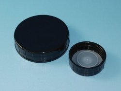 Screw caps for wide-mouth bottles, PP/LDPE