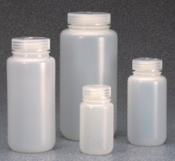 Wide-mouth Bottle Nalgene™ PassPort IP2, HDPE, with screw cap, PP