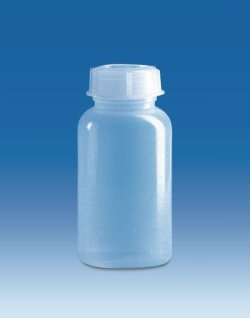 Wide-mouth bottles with screw cap, LDPE