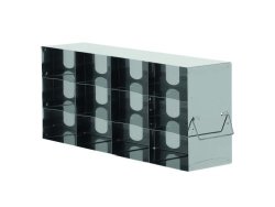 Racks for upright freezers, stainless steel, for boxes with 75 mm height