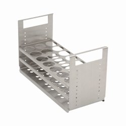 Test tube rack for Shaking water baths SW series, stainless steel