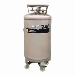 Liquid nitrogen pressure vessel