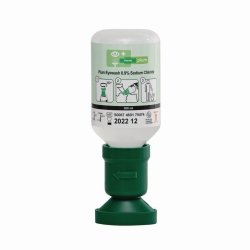 Eye Wash Bottle, 0.9 % NaCl, Sterile