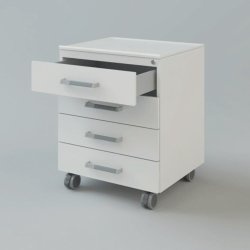 Mobile underbench cabinets