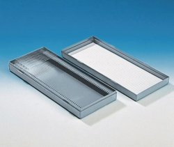 Microscope slide boxes, PS